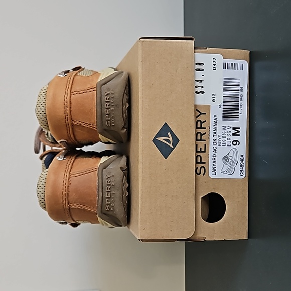 Like New! Sperry Toddler Laynard Boat Shoe - Picture 4 of 8